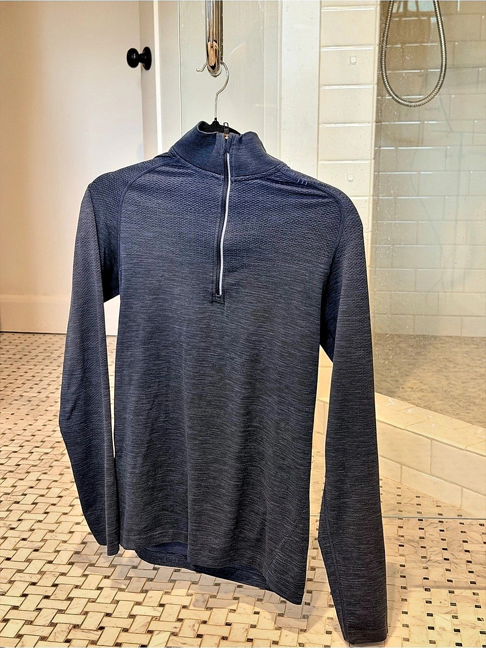 Lululemon Tech Quarter -Zip Navy Pullover